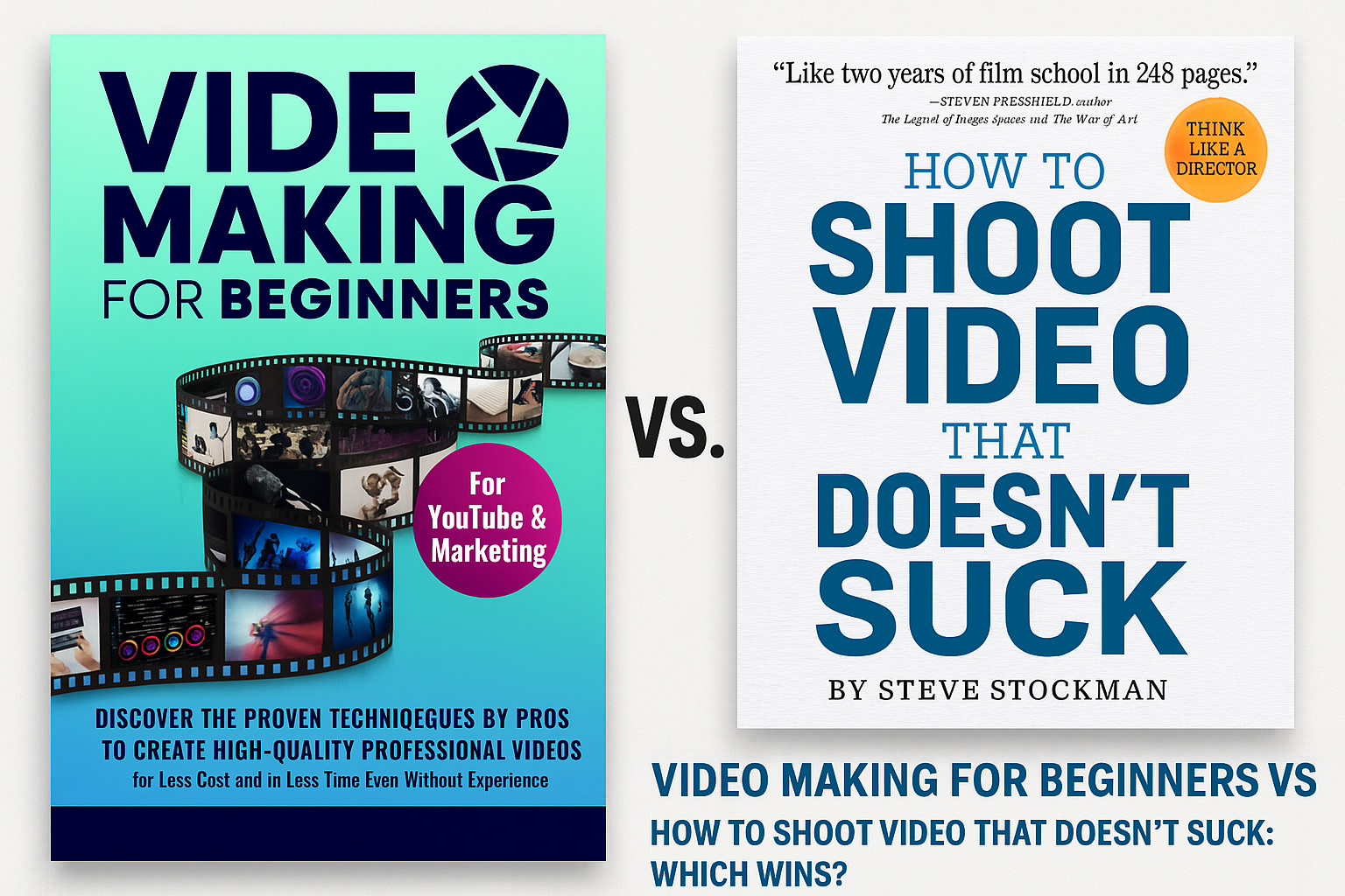 Video Making For Beginners Vs How To Shoot Video That Doesn’t Suck ...