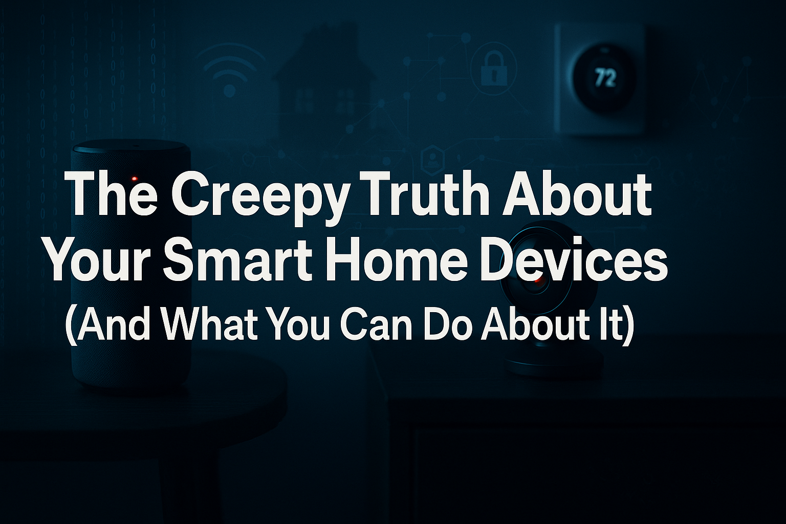 The Creepy Truth About Your Smart Home Devices (And What You Can Do