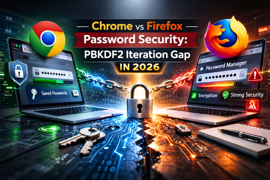 Chrome vs Firefox Password Security: PBKDF2 Iteration Gap in 2026