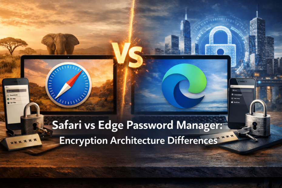 Safari vs Edge password manager